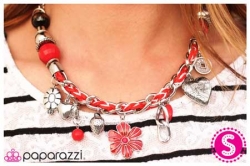 Red Charm Necklace